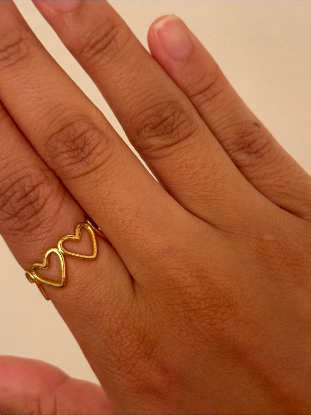 gold ring set - Picture 2 of 3